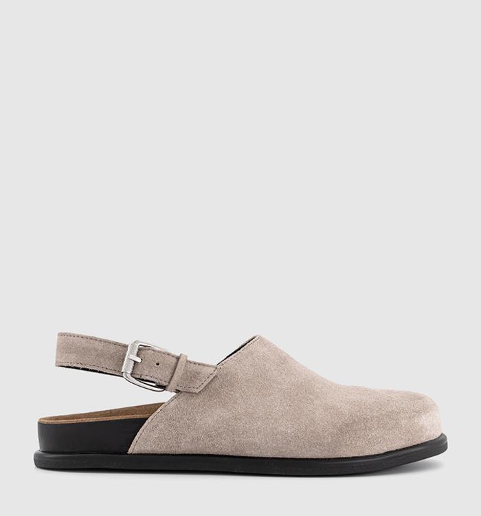 Vagabond Shoemakers Effie Buckle Mules Taupe