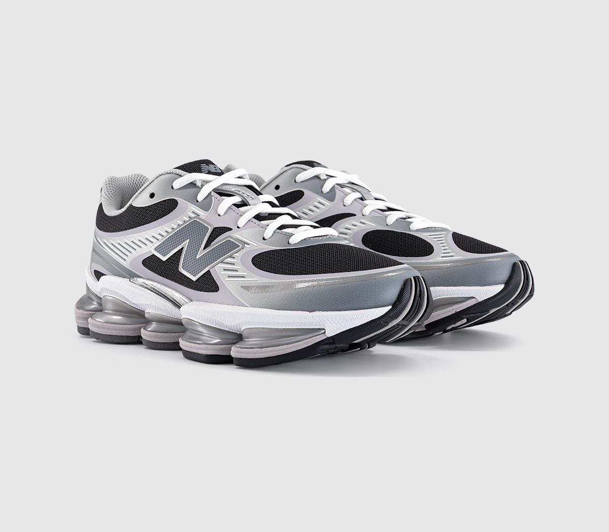 ABU BM６６００ＣＬ New Balance Abzorb 2000 Trainers Silver Metallic Faded Black