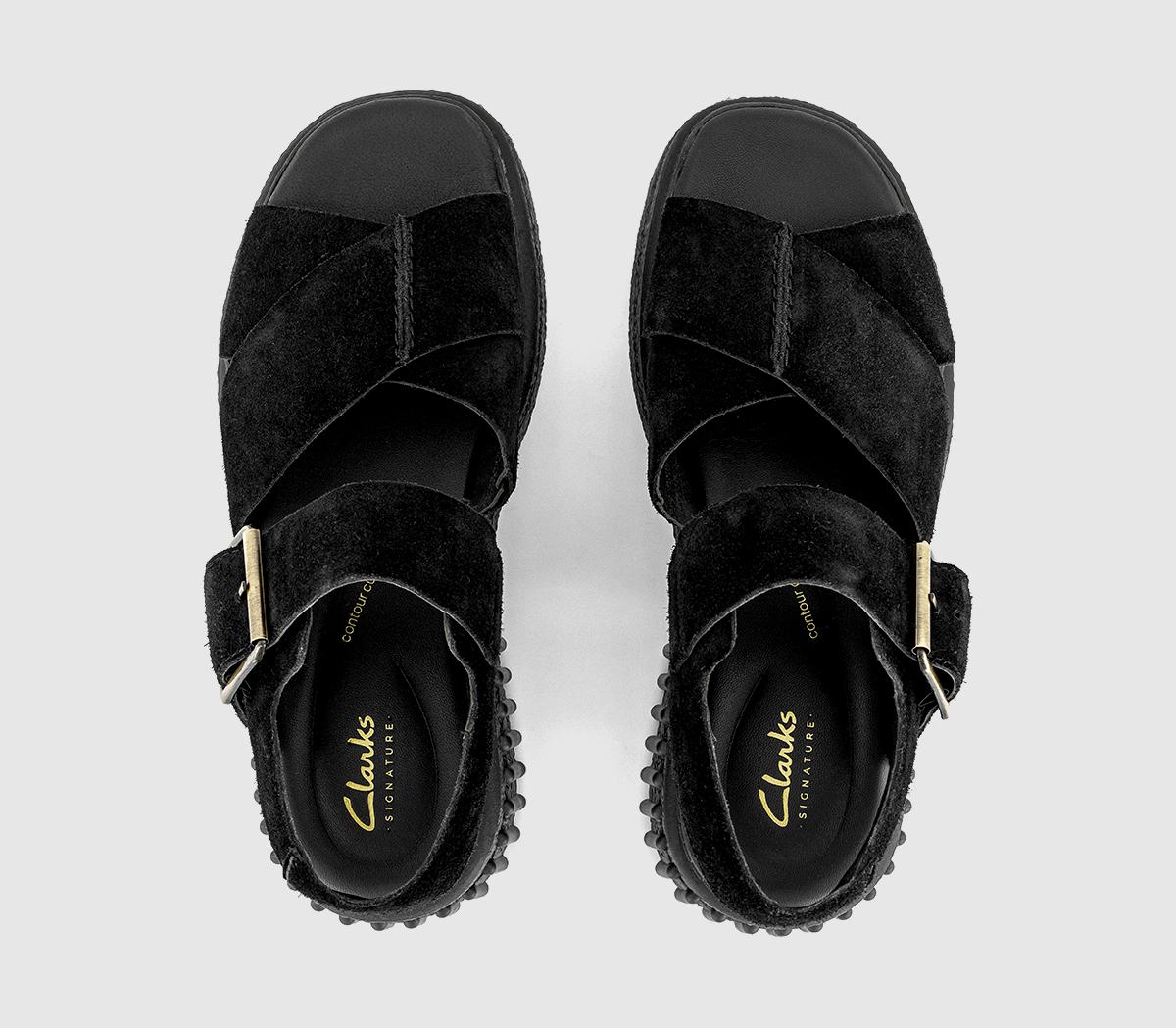 Clarks OriginalsEvamar Sandals Clarks OriginalsEvamar SandalsBlack Suede