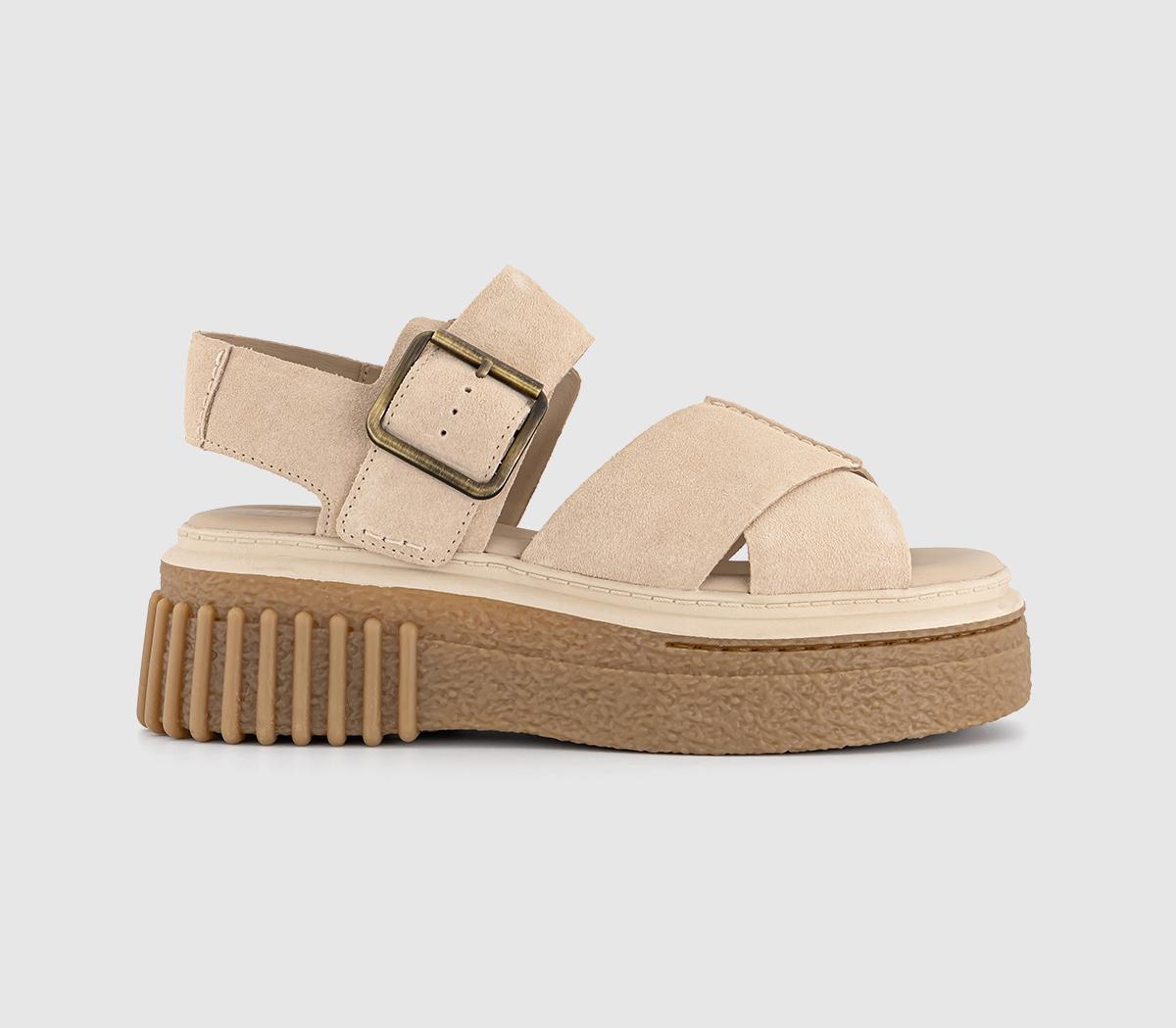 Clarks OriginalsEvamar Sandals Clarks OriginalsEvamar SandalsEcru Suede