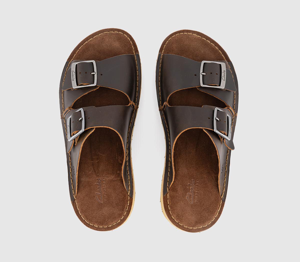 Clarks OriginalsSolsbury Strap Sandals Clarks OriginalsSolsbury Strap SandalsBeewax Leather