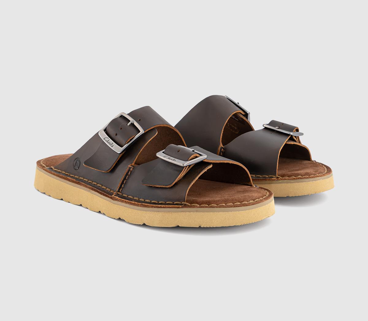 Clarks OriginalsSolsbury Strap Sandals Clarks OriginalsSolsbury Strap SandalsBeewax Leather