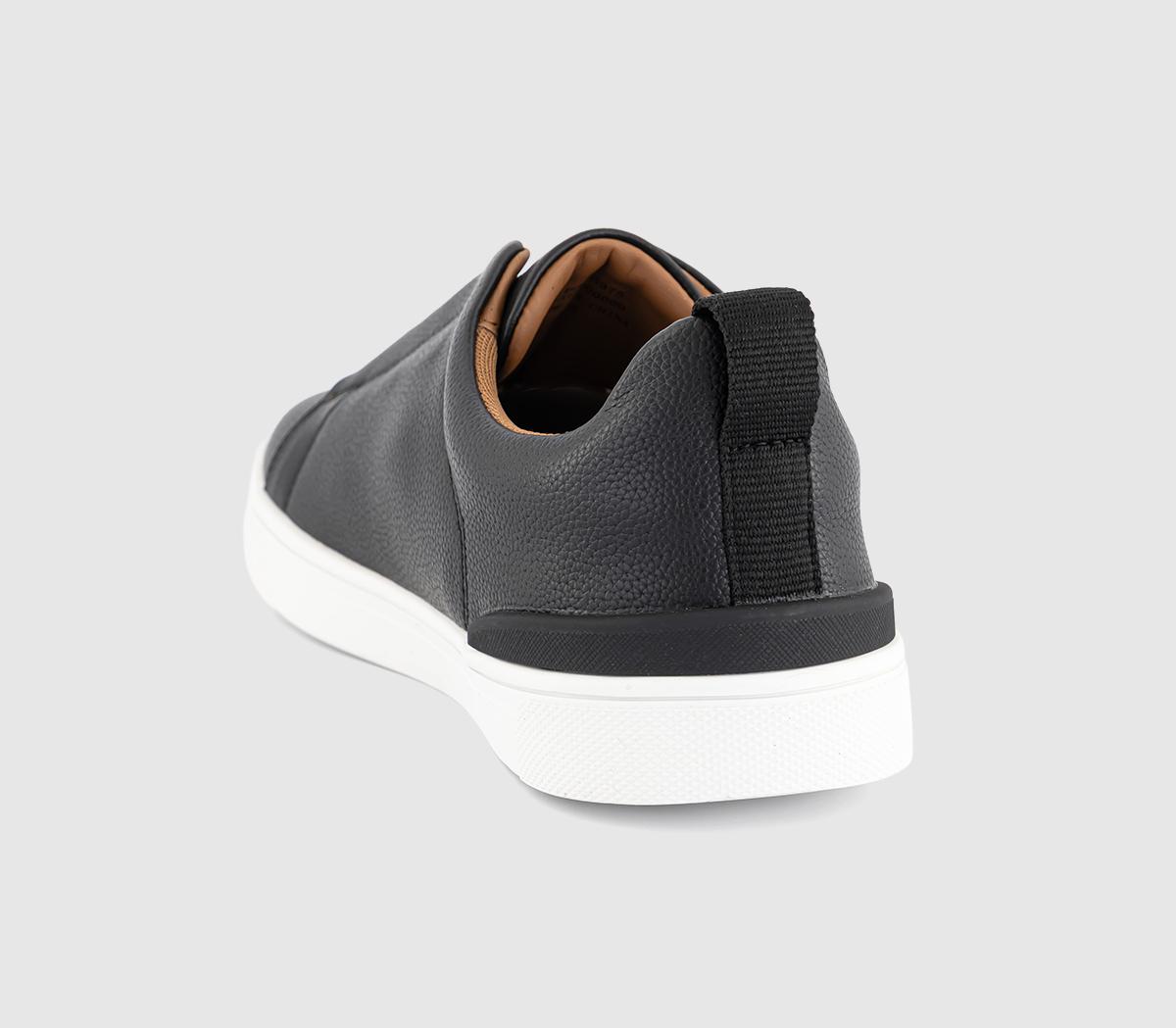 OFFICECorbett Elastic Slip On Trainers OFFICECorbett Elastic Slip On TrainersBlack