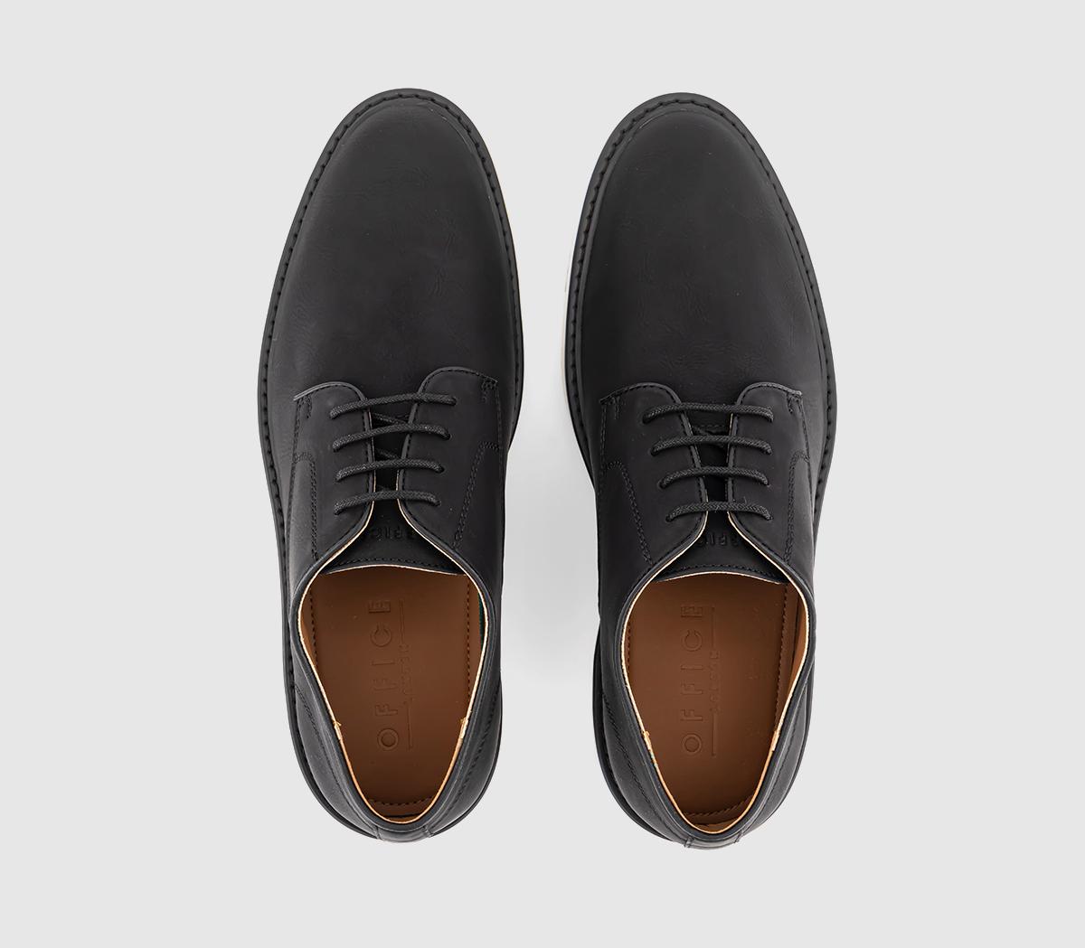 OFFICEChaucer Lace Up Derby Shoes OFFICEChaucer Lace Up Derby ShoesBlack