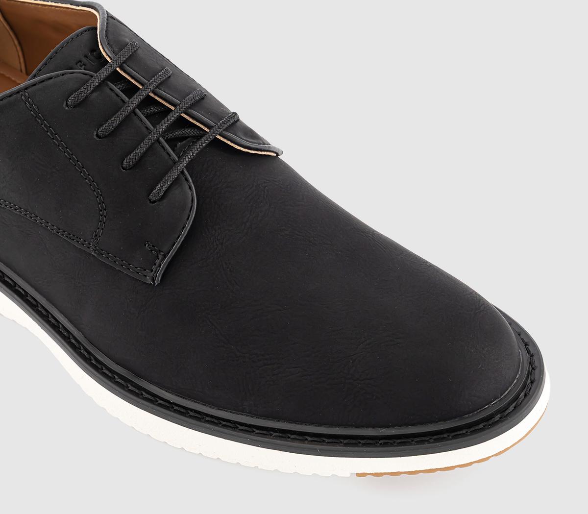 OFFICEChaucer Lace Up Derby Shoes OFFICEChaucer Lace Up Derby ShoesBlack