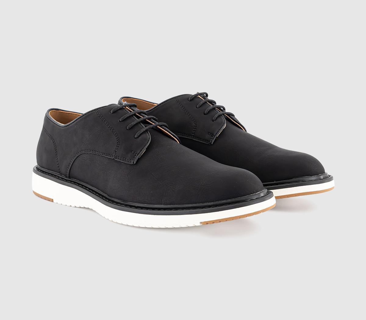 OFFICEChaucer Lace Up Derby Shoes OFFICEChaucer Lace Up Derby ShoesBlack