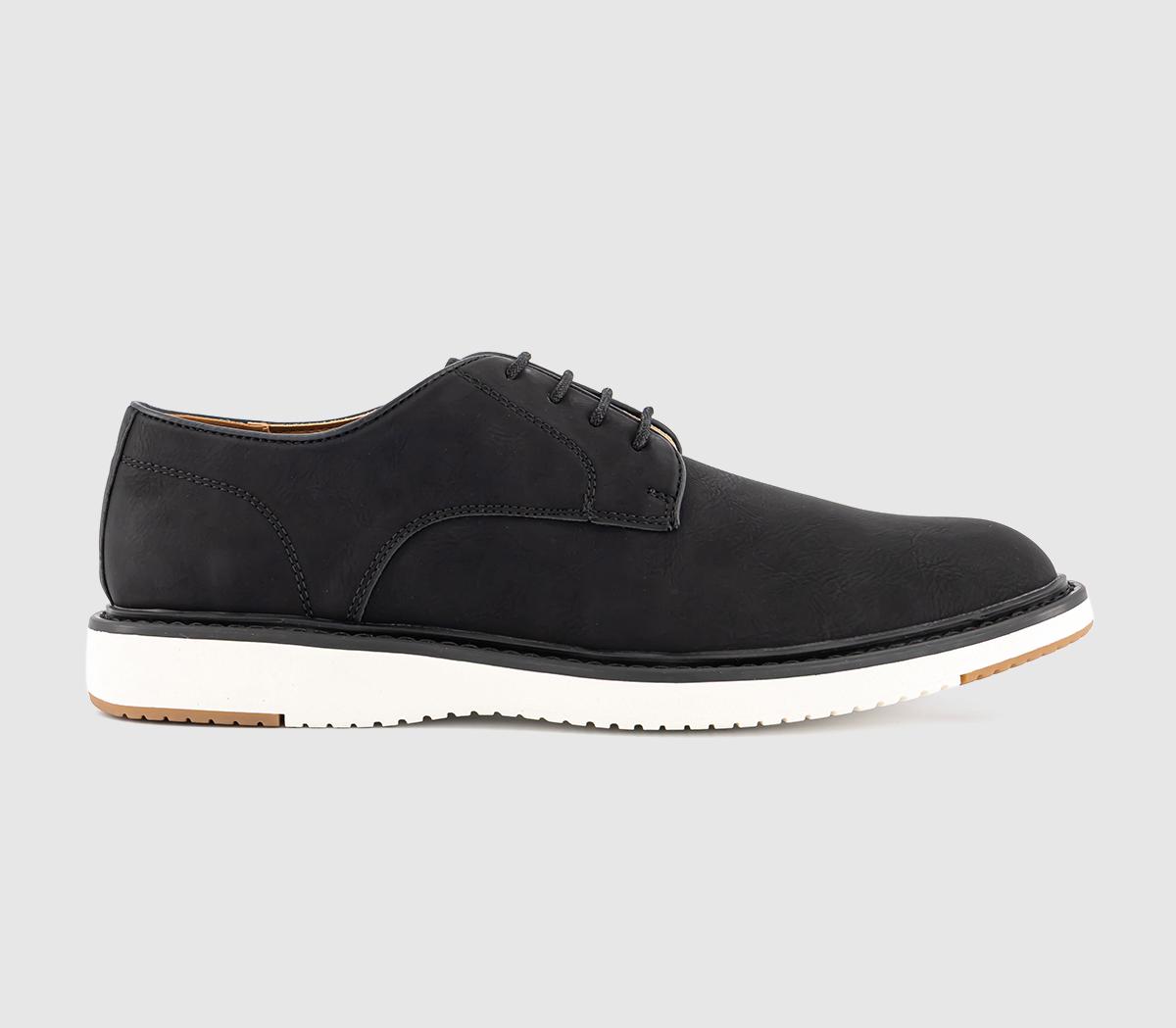 OFFICEChaucer Lace Up Derby Shoes OFFICEChaucer Lace Up Derby ShoesBlack