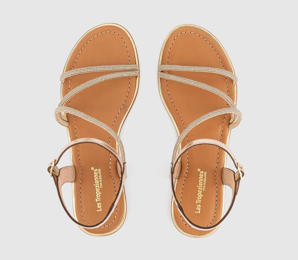 Les TropeziennesHactavy Glitter Sandals Les TropeziennesHactavy Glitter SandalsGold