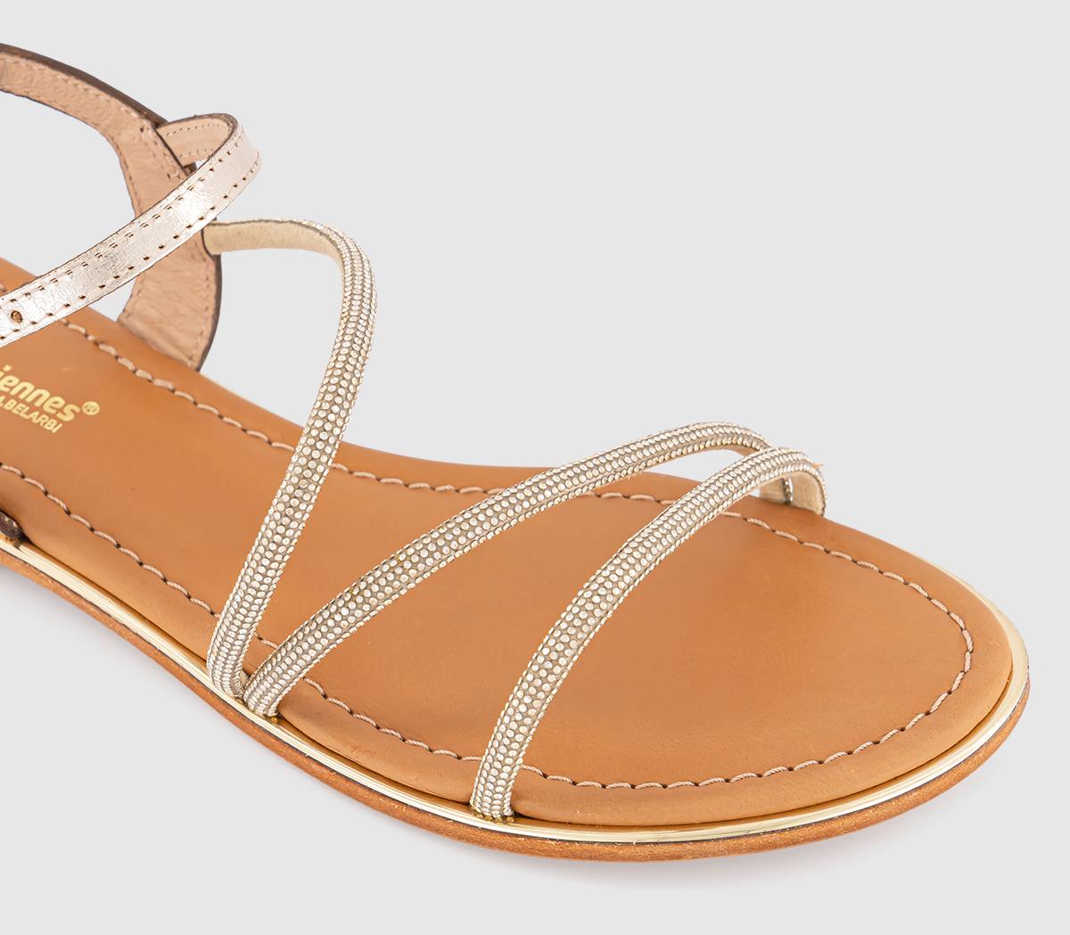 Les TropeziennesHactavy Glitter Sandals Les TropeziennesHactavy Glitter SandalsGold