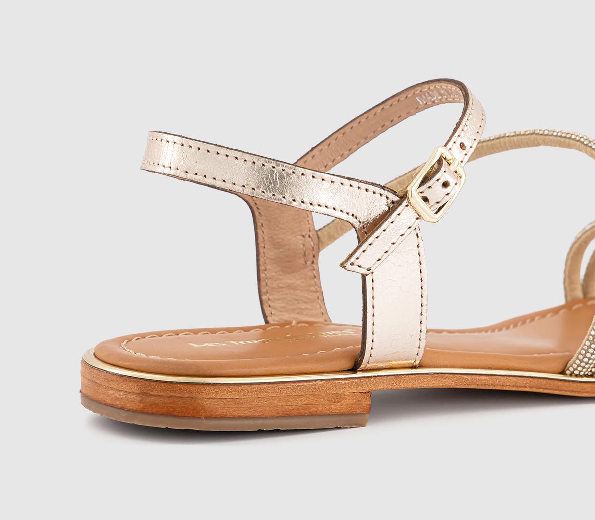 Les TropeziennesHactavy Glitter Sandals Les TropeziennesHactavy Glitter SandalsGold