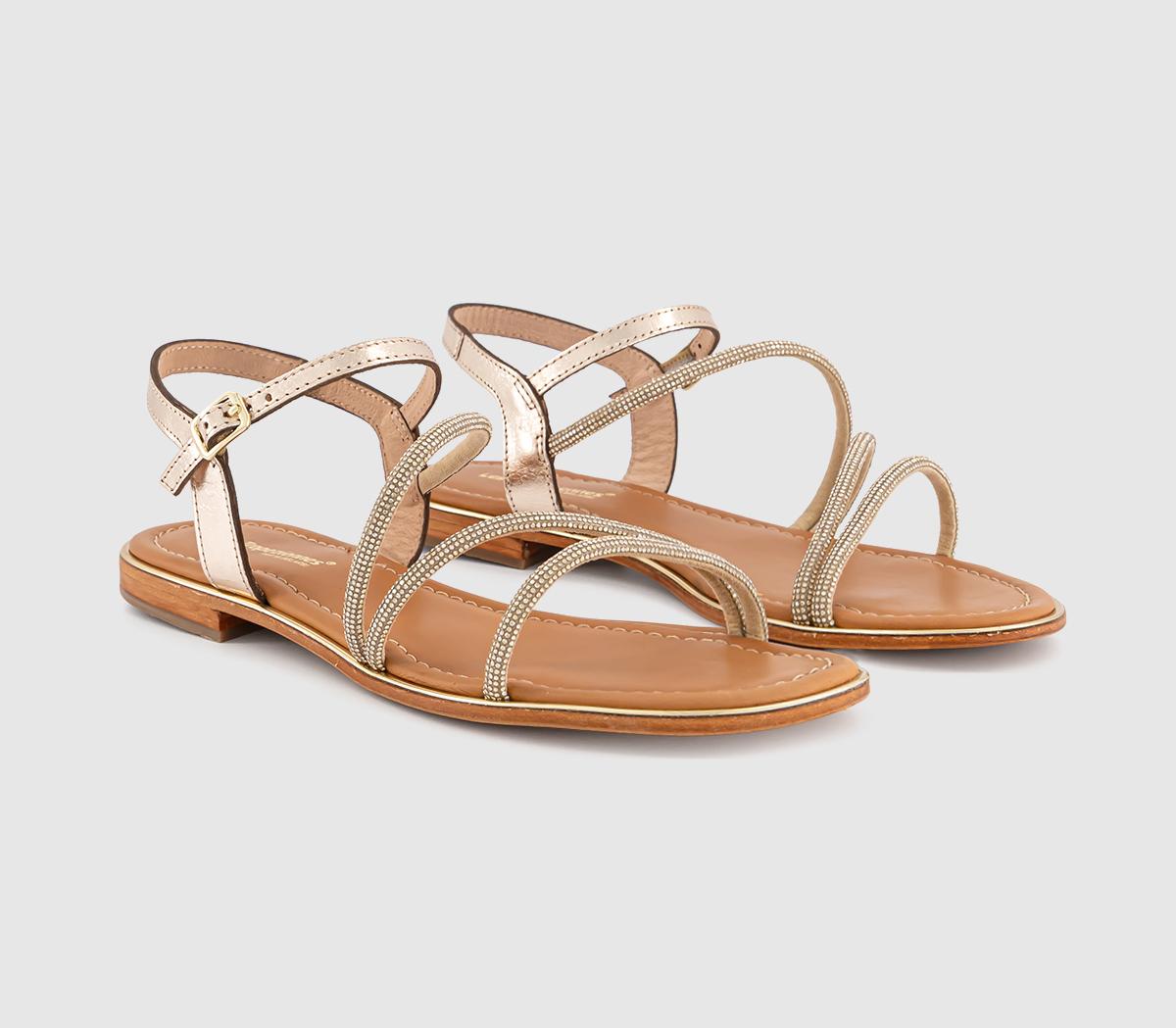 Les TropeziennesHactavy Glitter Sandals Les TropeziennesHactavy Glitter SandalsGold