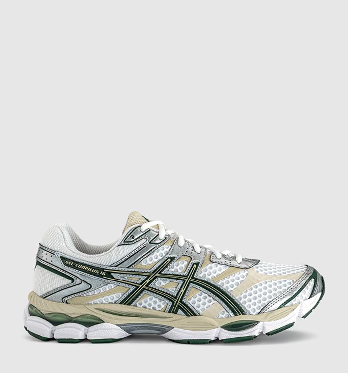 ASICS Gel-cumulus 16 Trainers White Forest Night