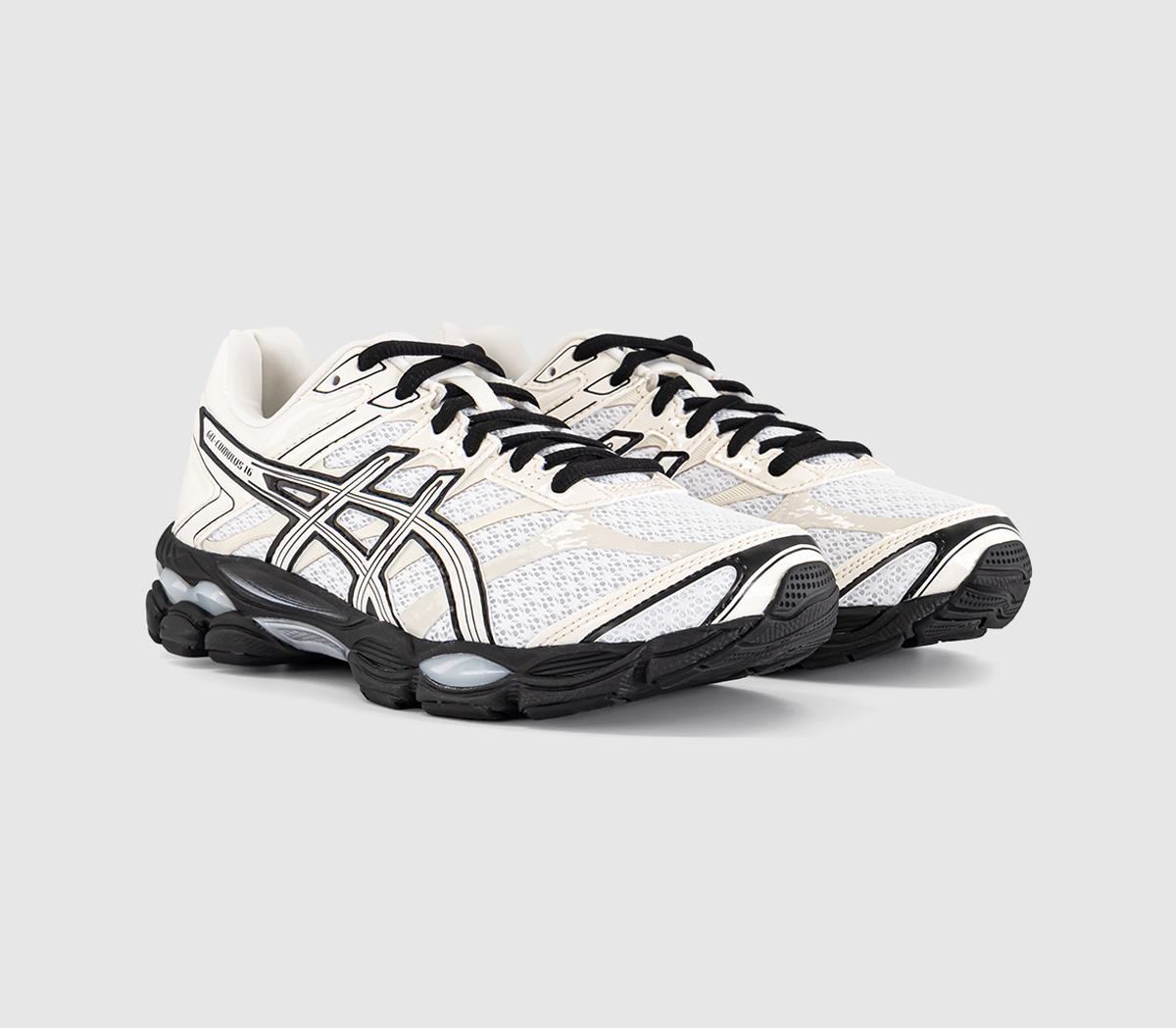 ASICSGel-cumulus 16White Cream Black
