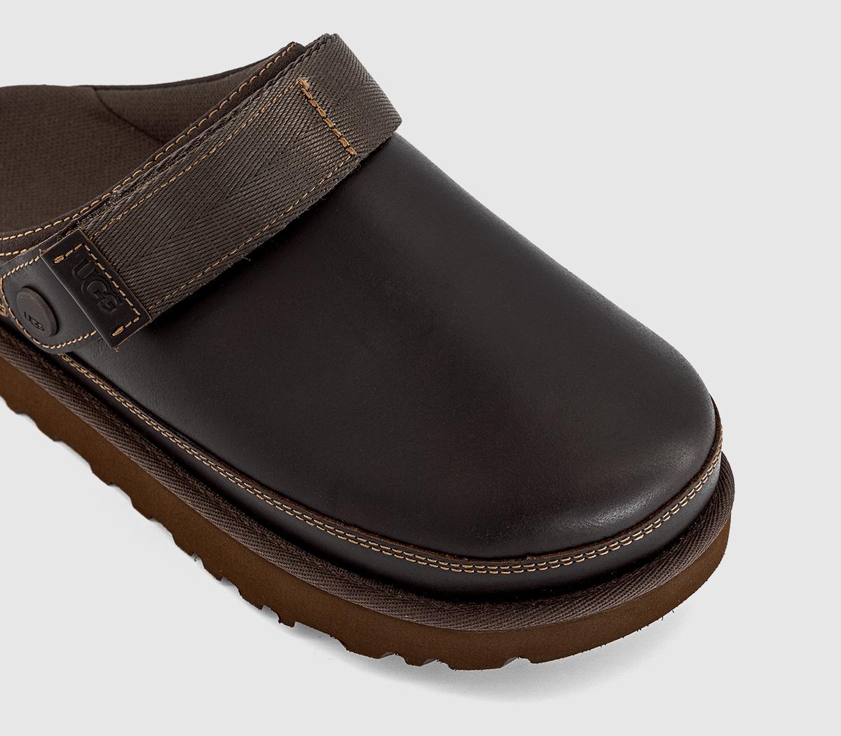 UGGGoldenstar Leather Regen Clogs UGGGoldenstar Leather Regen ClogsBrown Leather Regen