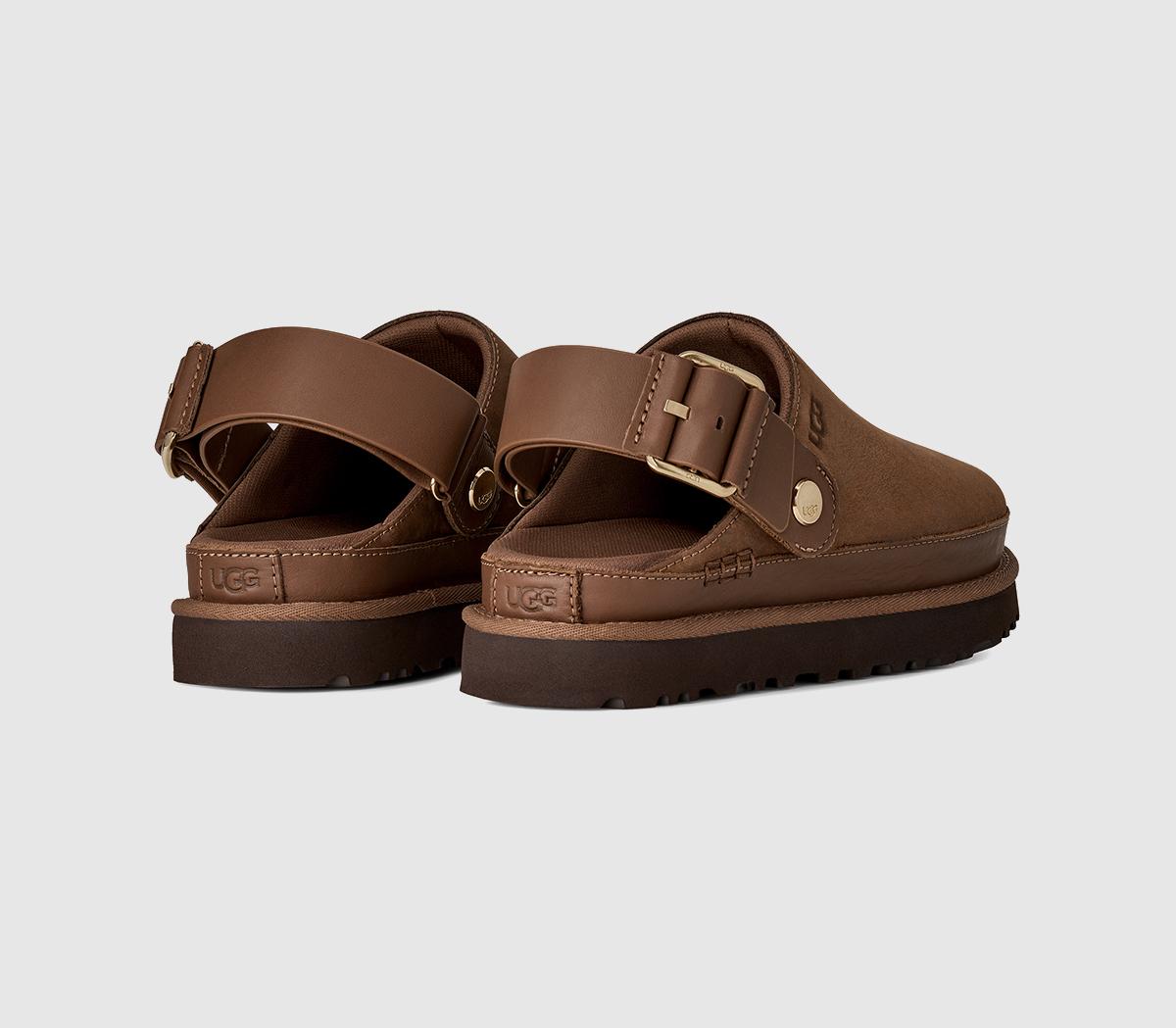 UGGGoldenstar Villa ClogsDark Chestnut