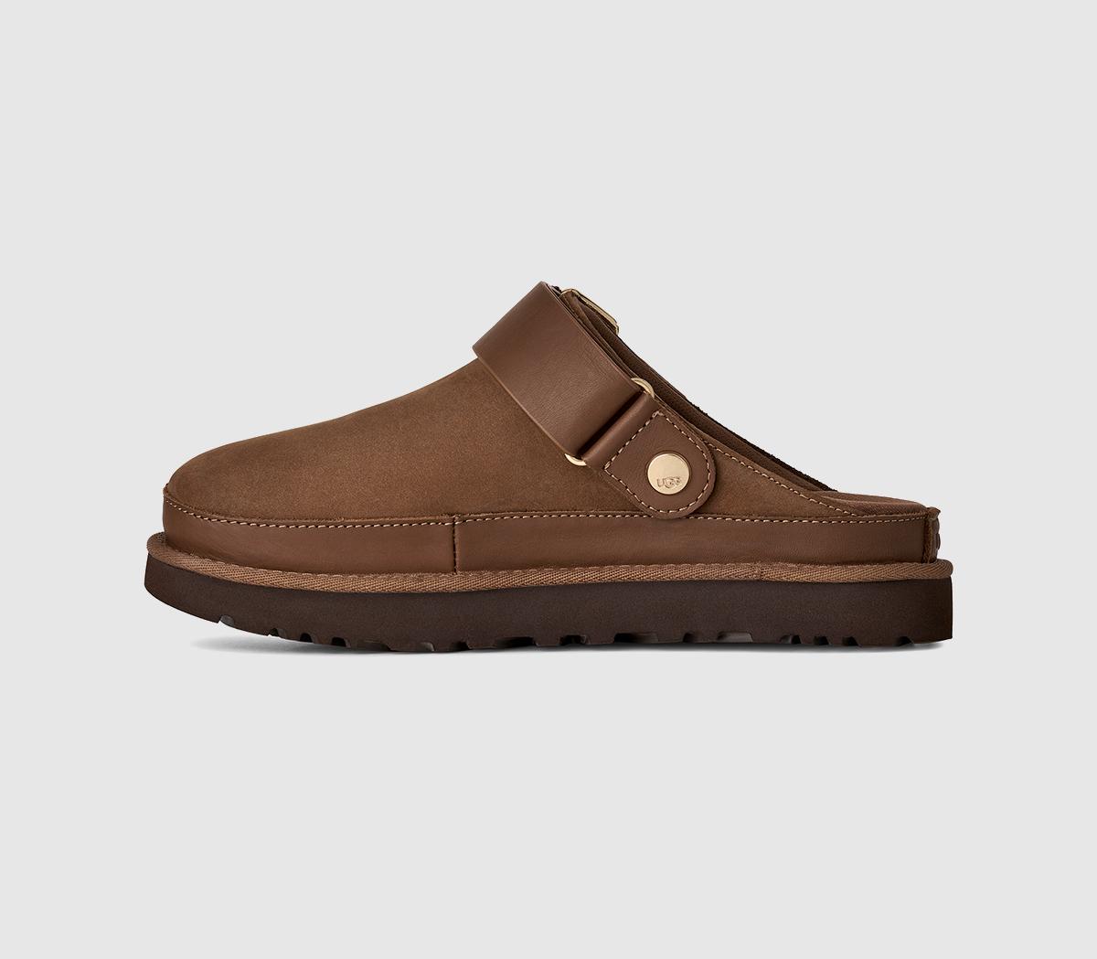 UGGGoldenstar Villa ClogsDark Chestnut