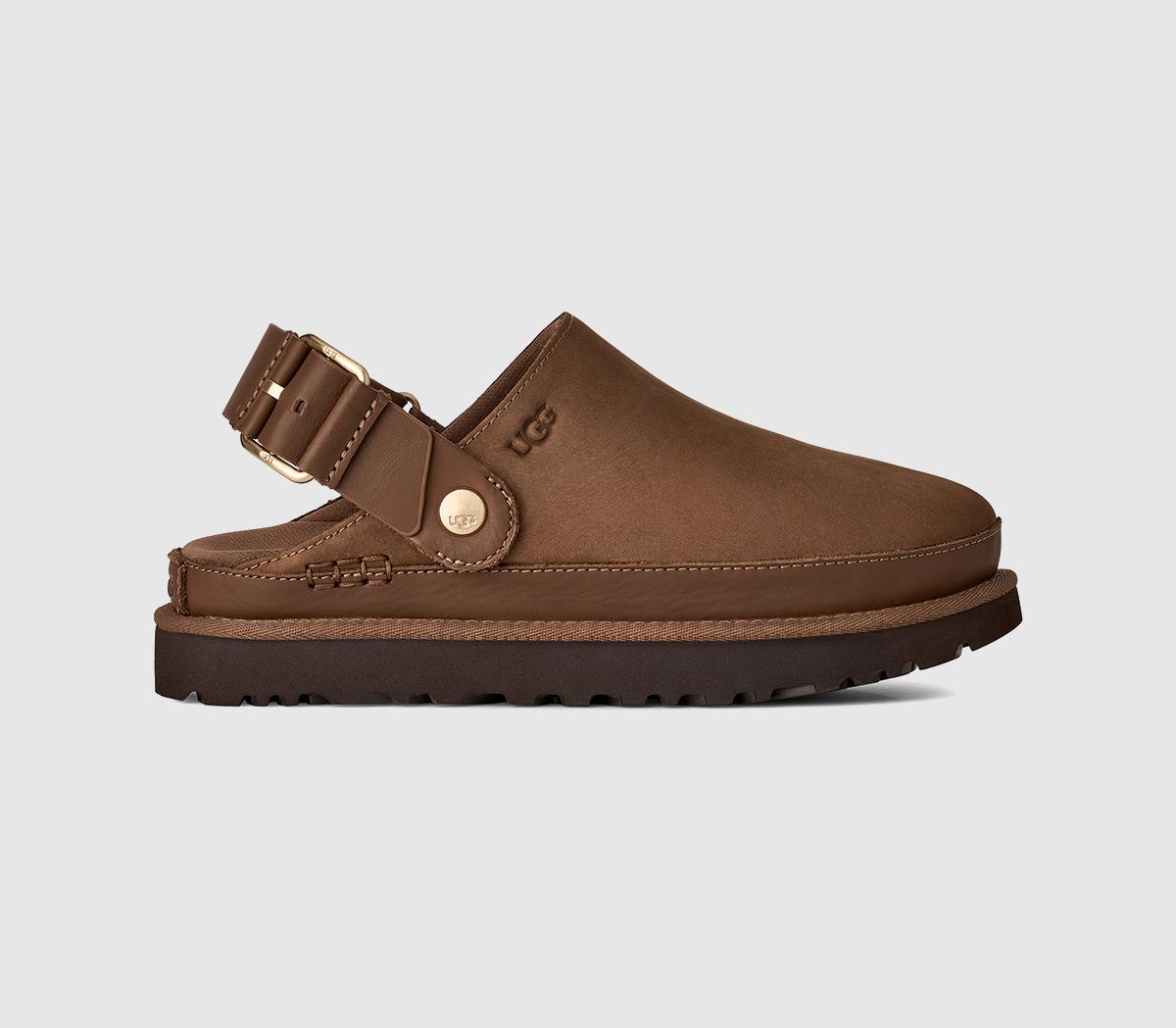 UGGGoldenstar Villa ClogsDark Chestnut