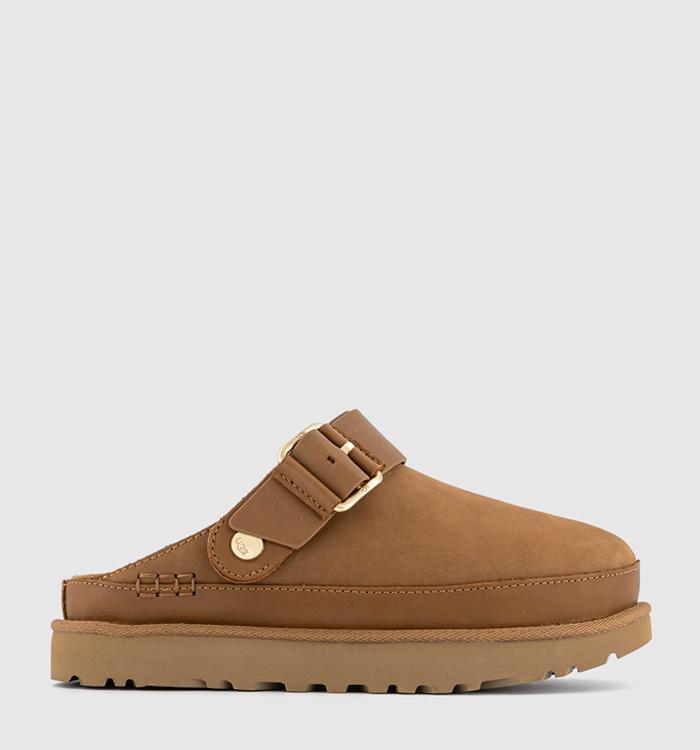 UGG Goldenstar Villa Clogs Chestnut