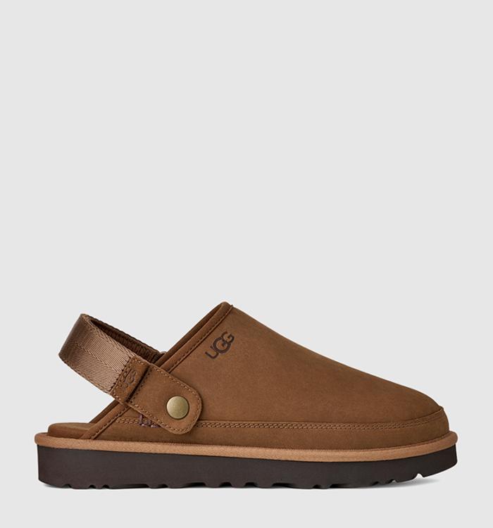 UGG Goldencoast Clogs II Dark Chestnut