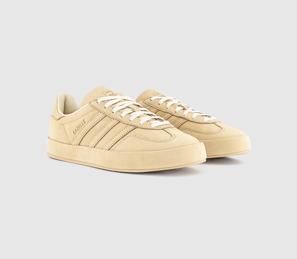 N/AGazelle Indoor Lux TrainersMagic Beige Magic Beige Wonder White