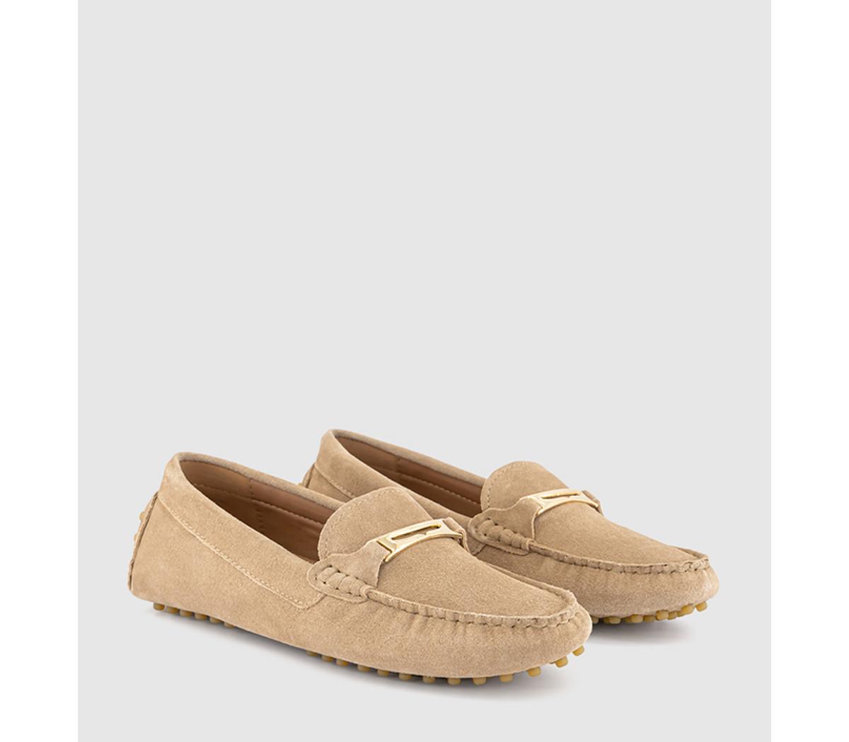 OFFICEFreedom Trim Driver Loafers OFFICEFreedom Trim Driver LoafersTaupe Suede