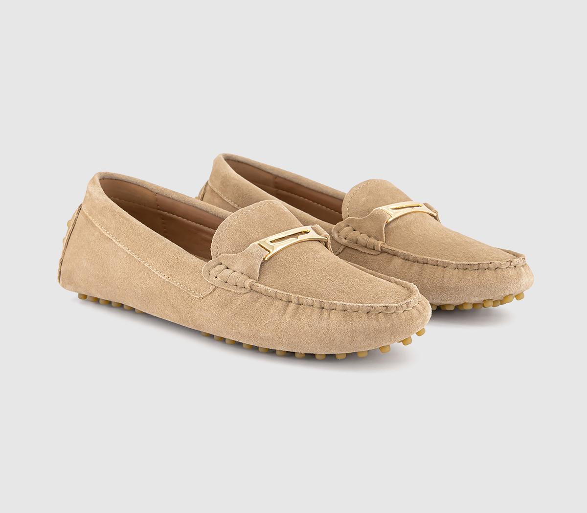OFFICEFreedom Trim Driver LoafersTaupe Suede