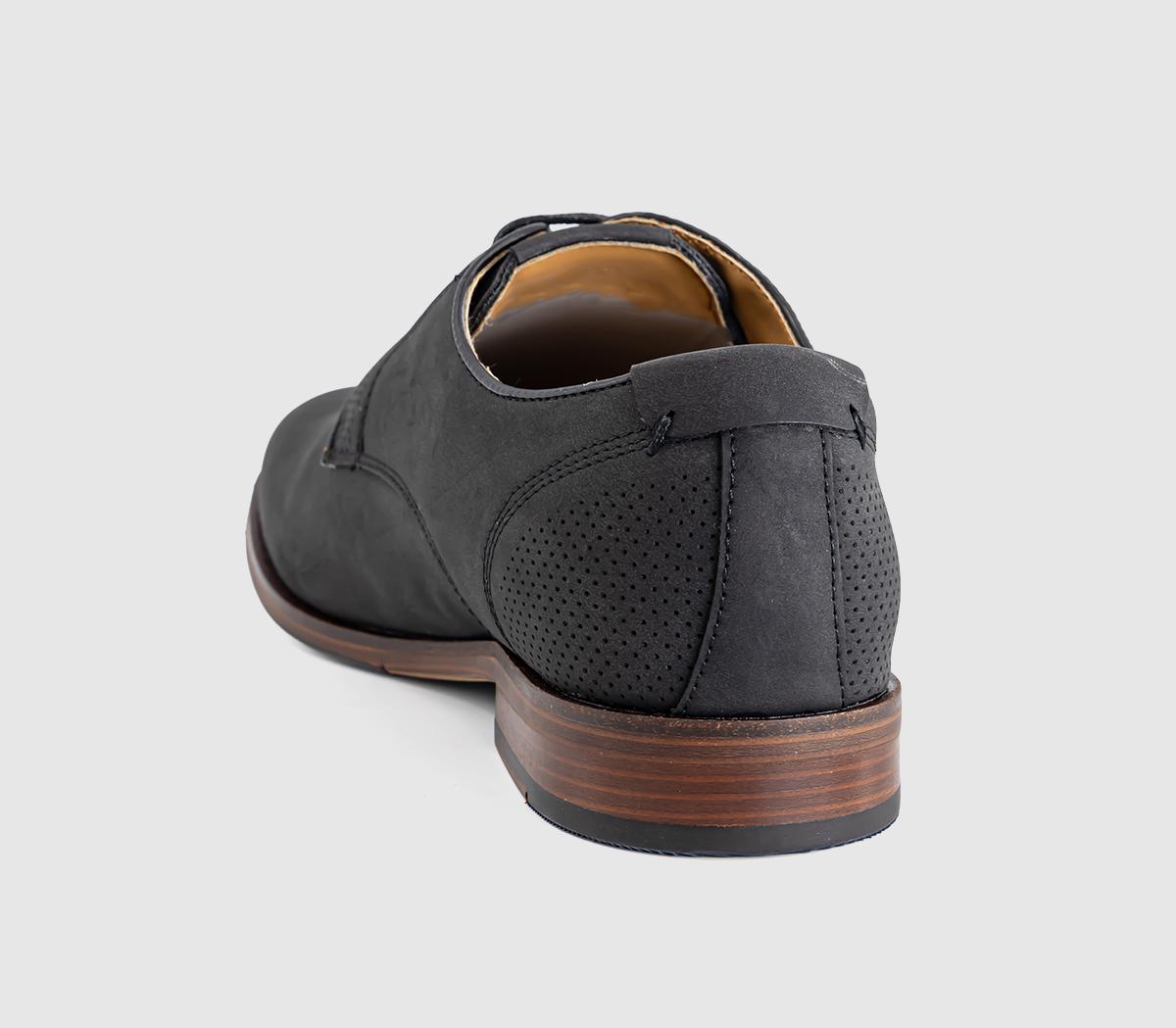 OFFICECampbell Lace Up Derby ShoesNew Black
