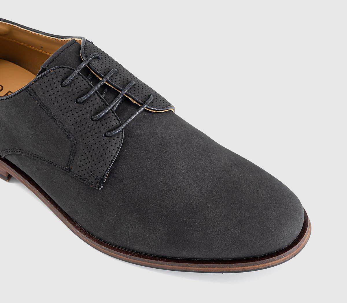 OFFICECampbell Lace Up Derby ShoesNew Black
