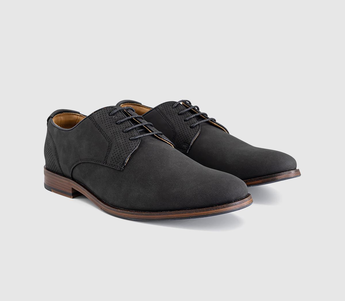 OFFICECampbell Lace Up Derby ShoesNew Black