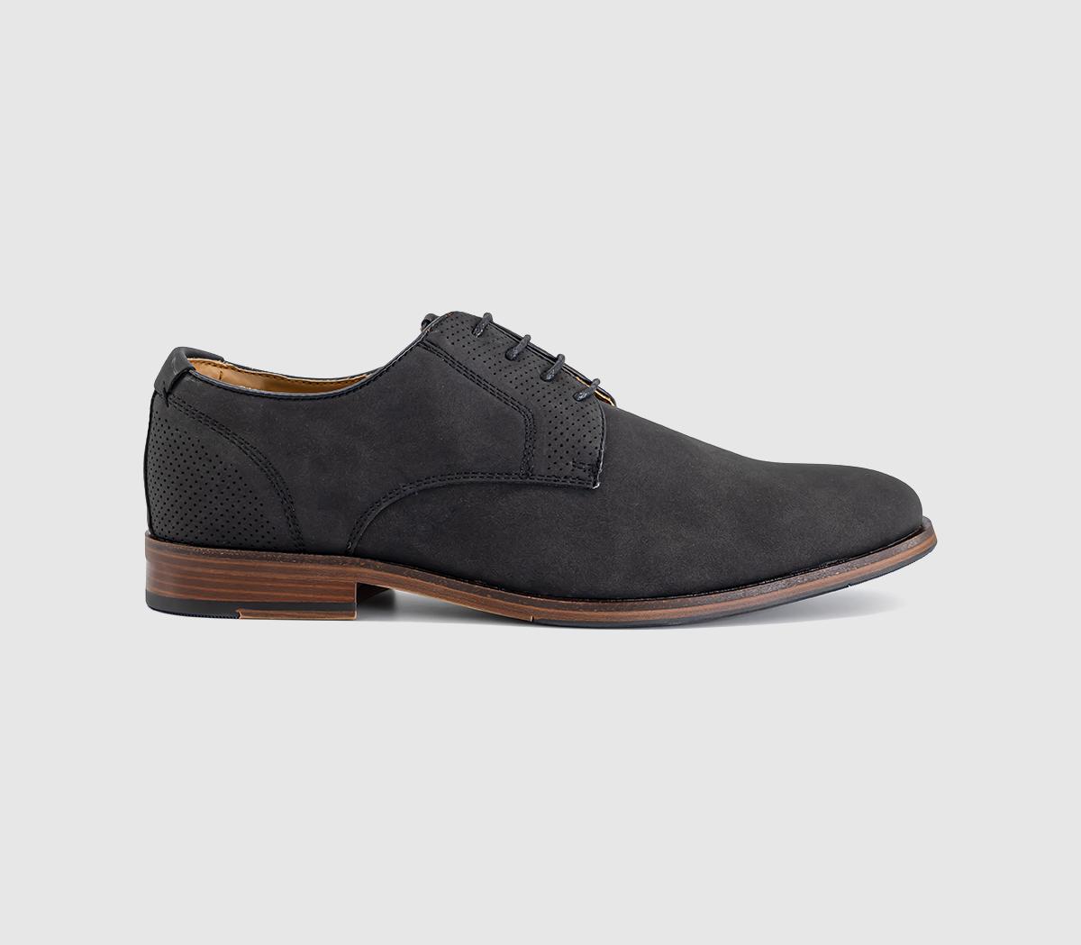 OFFICECampbell Lace Up Derby ShoesNew Black