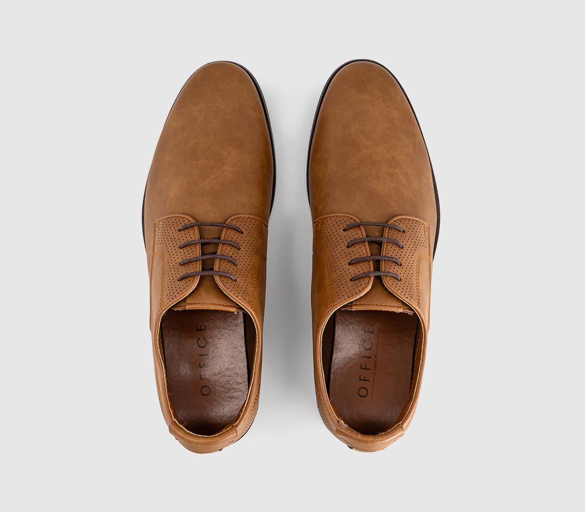 OFFICECampbell Lace Up Derby ShoesNew Tan