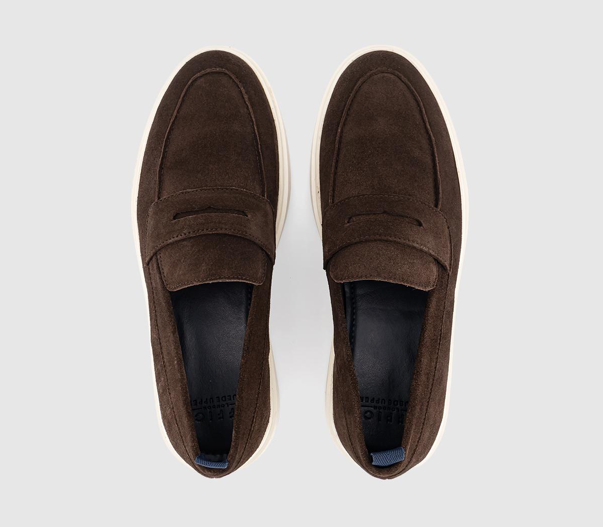OFFICECleveland Penny Loafer OFFICECleveland Penny LoaferBrown Suede