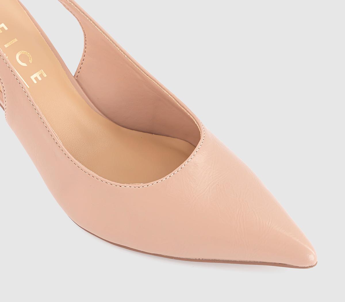 OFFICEHarley Buckle Slingback Court Heels OFFICEHarley Buckle Slingback Court HeelsBlush