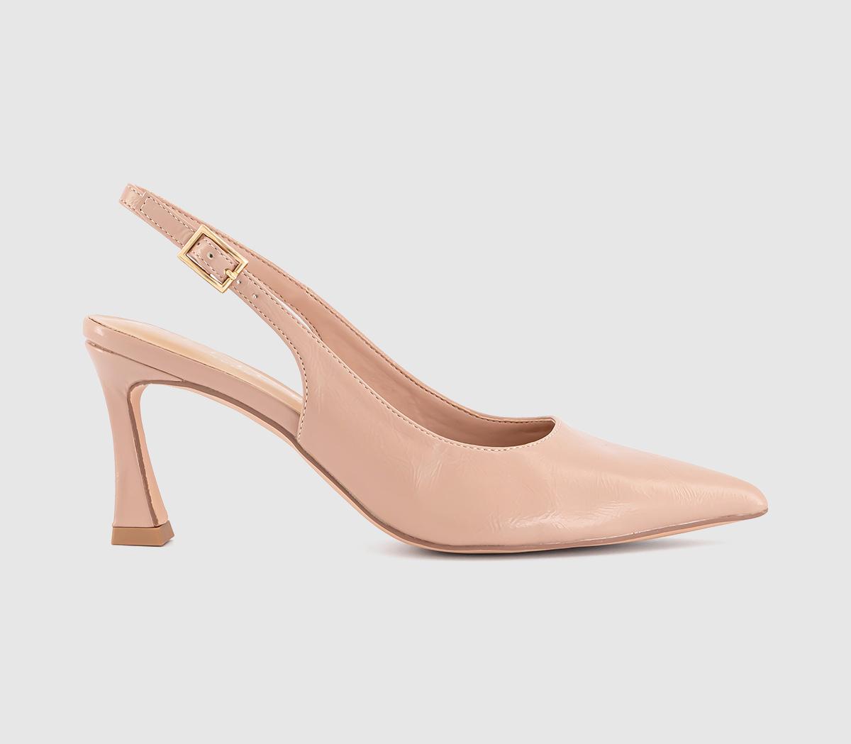 OFFICEHarley Buckle Slingback Court Heels OFFICEHarley Buckle Slingback Court HeelsBlush