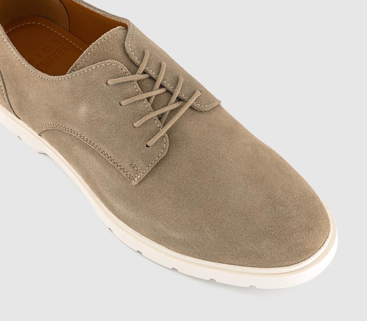 OFFICEColumbia Cleat Sole Derby Shoes OFFICEColumbia Cleat Sole Derby ShoesStone Suede