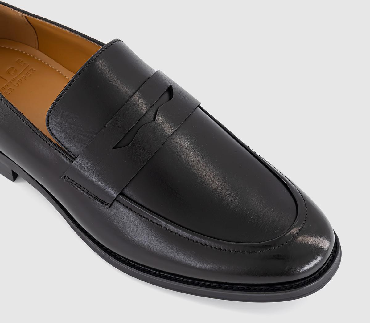 OFFICEMorris Penny LoafersBlack Leather