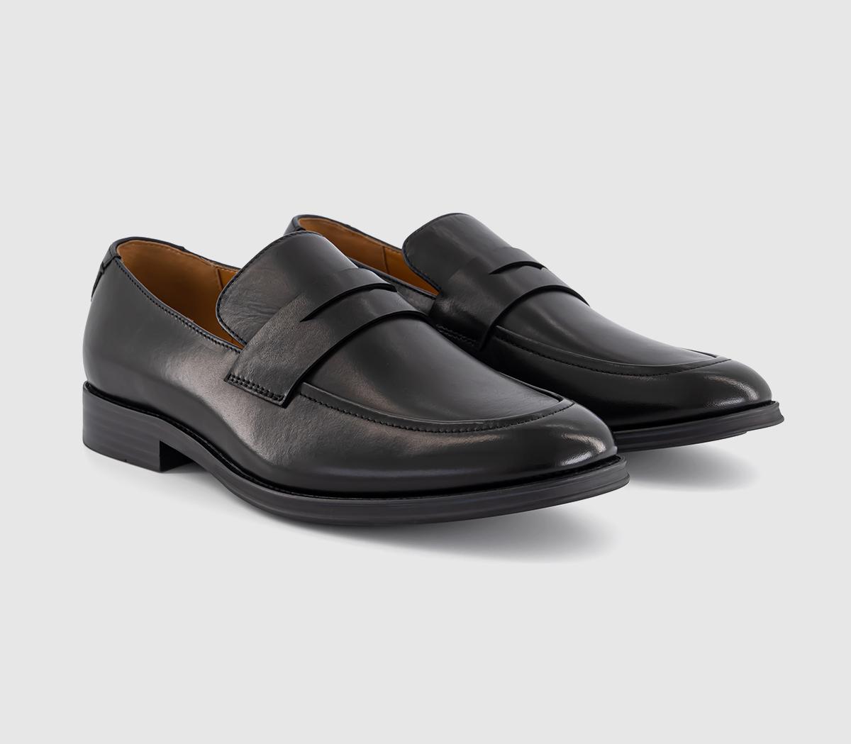 OFFICEMorris Penny LoafersBlack Leather