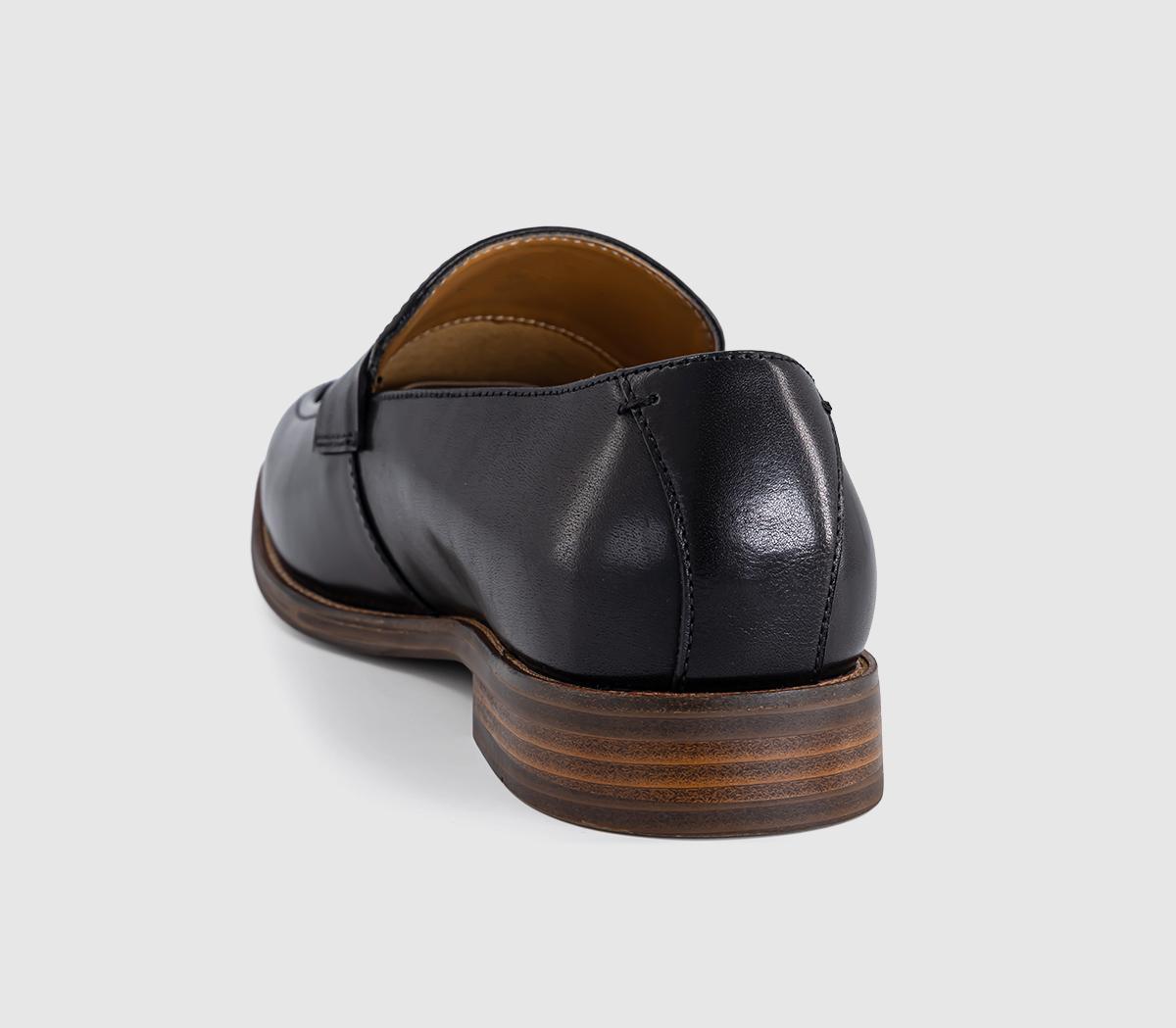 OFFICEMorris Penny LoafersShiny Black Leather