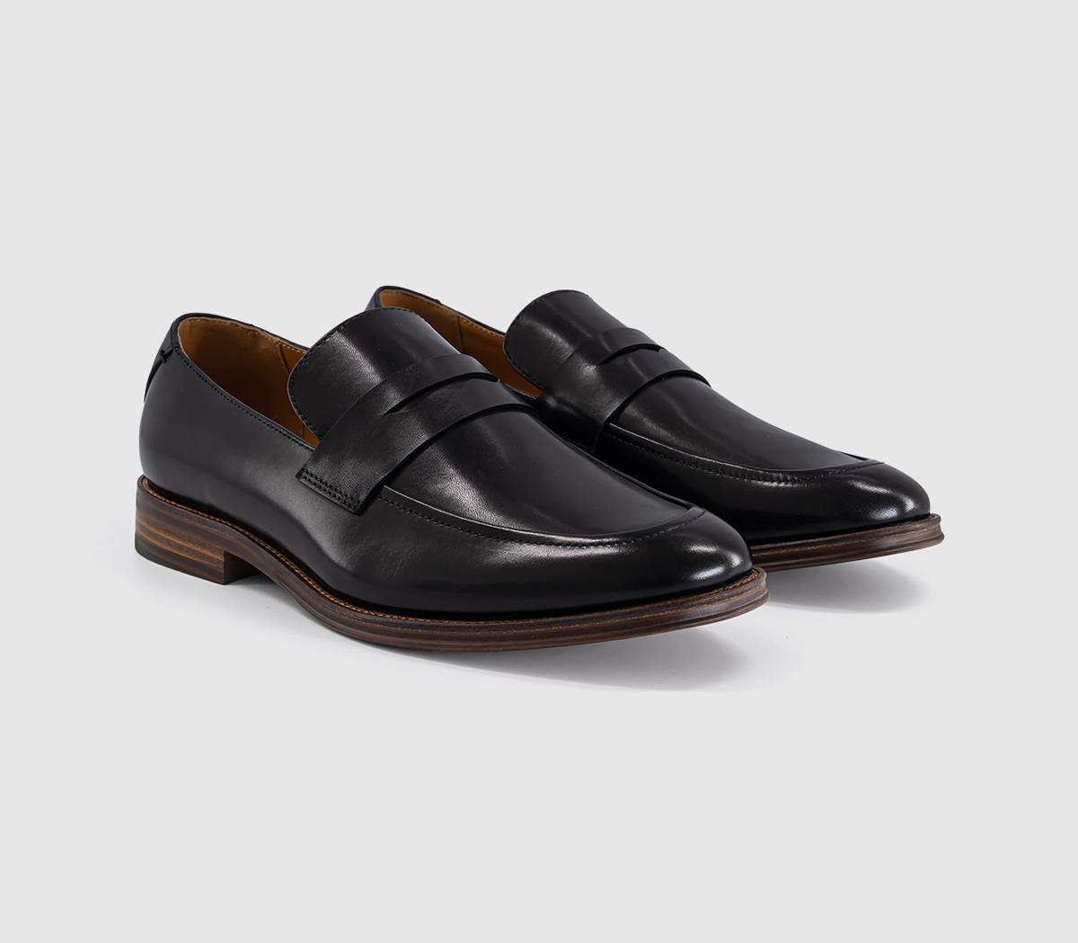 OFFICEMorris Penny LoafersShiny Black Leather