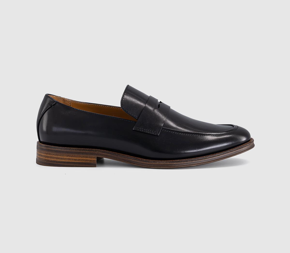 OFFICEMorris Penny LoafersShiny Black Leather