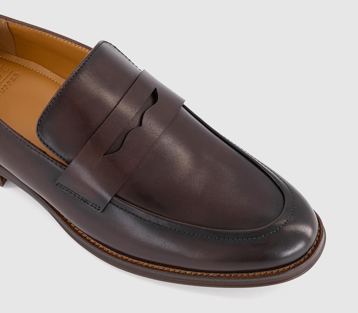 OFFICEMorris Penny Loafers OFFICEMorris Penny LoafersBrown Leather