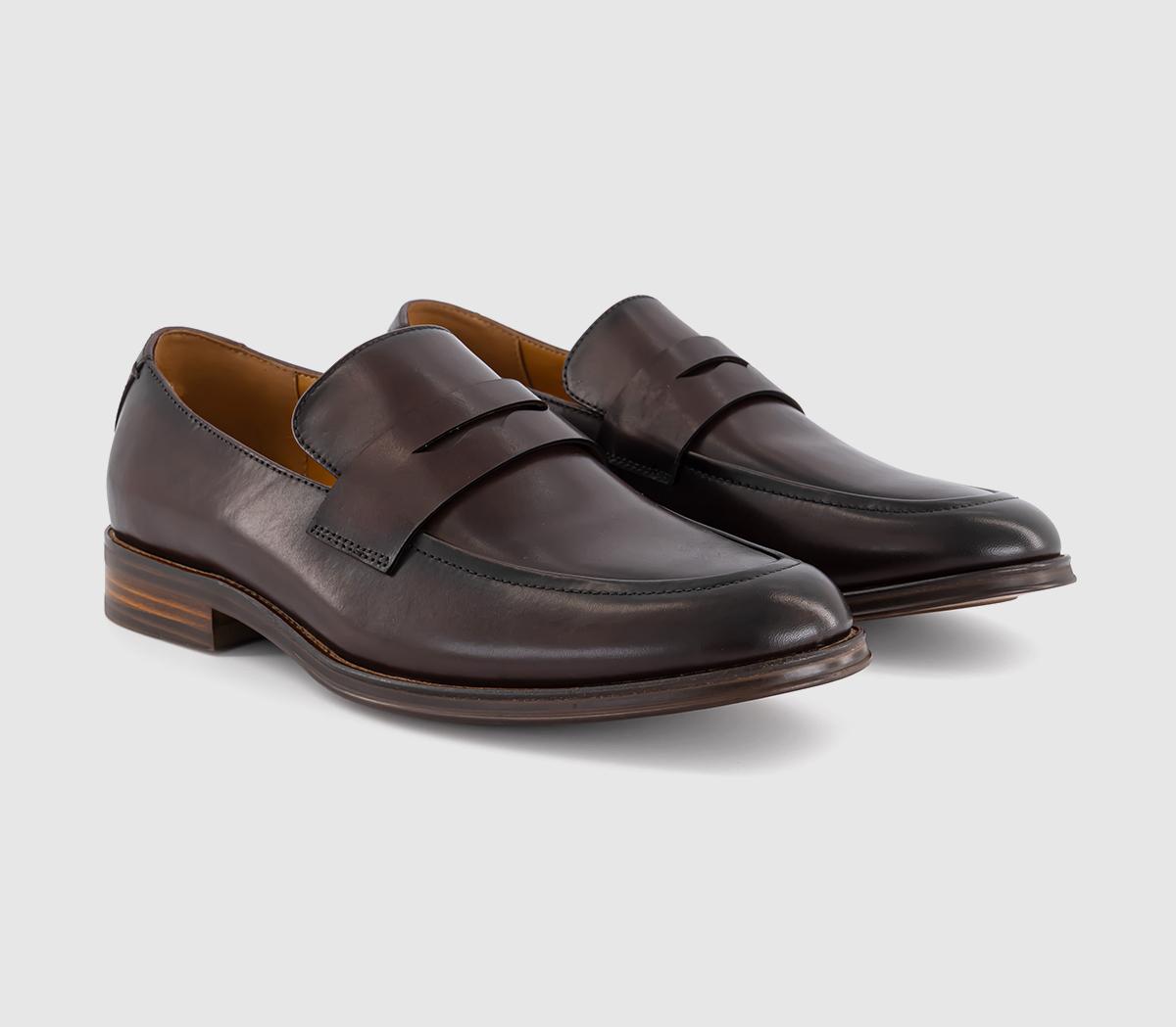 OFFICEMorris Penny Loafers OFFICEMorris Penny LoafersBrown Leather