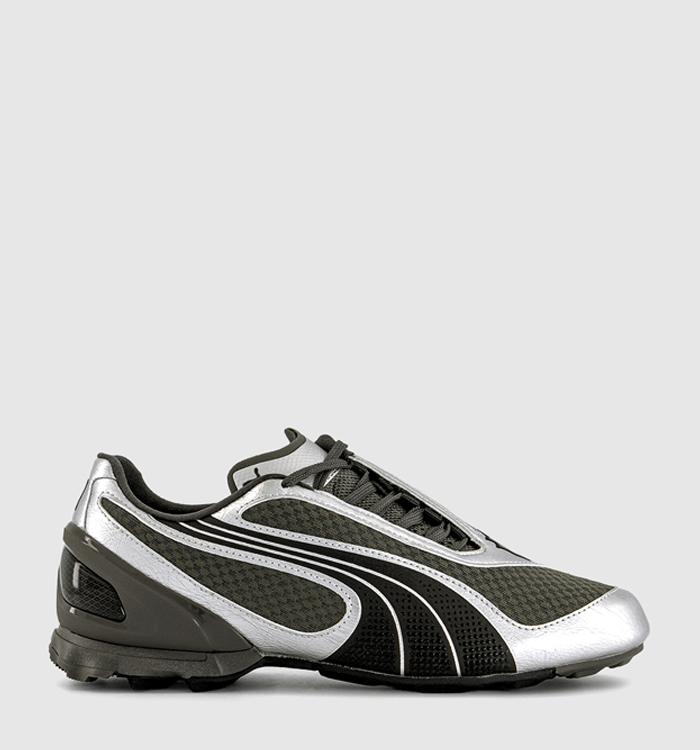 PUMA V1.25 Metallic Shadow Gray Puma Black - Women's Trainers