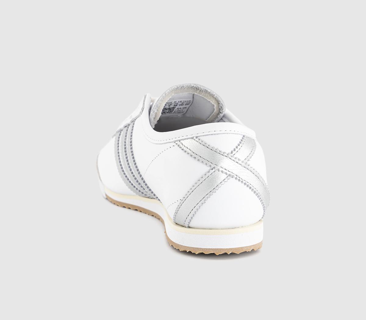 adidasItalia 70s TrainersWhite Silver Metallic Cream White