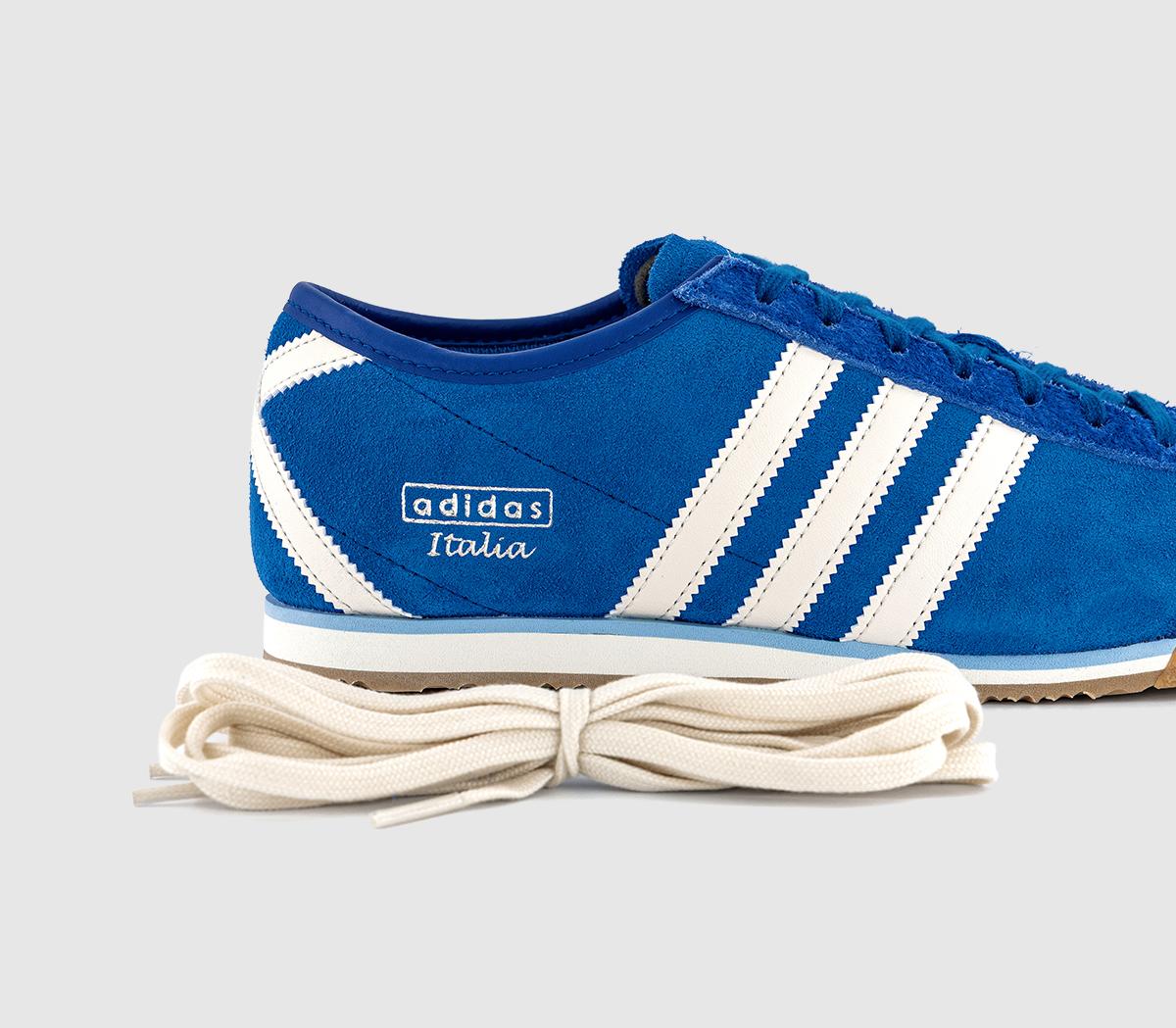 adidasItalia 70s TrainersTeam Royal Blue Cream White Silver Metallic