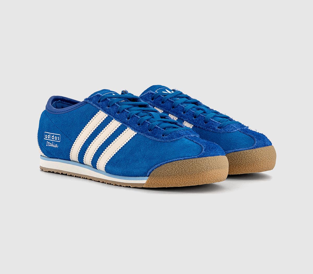 adidasItalia 70s TrainersTeam Royal Blue Cream White Silver Metallic