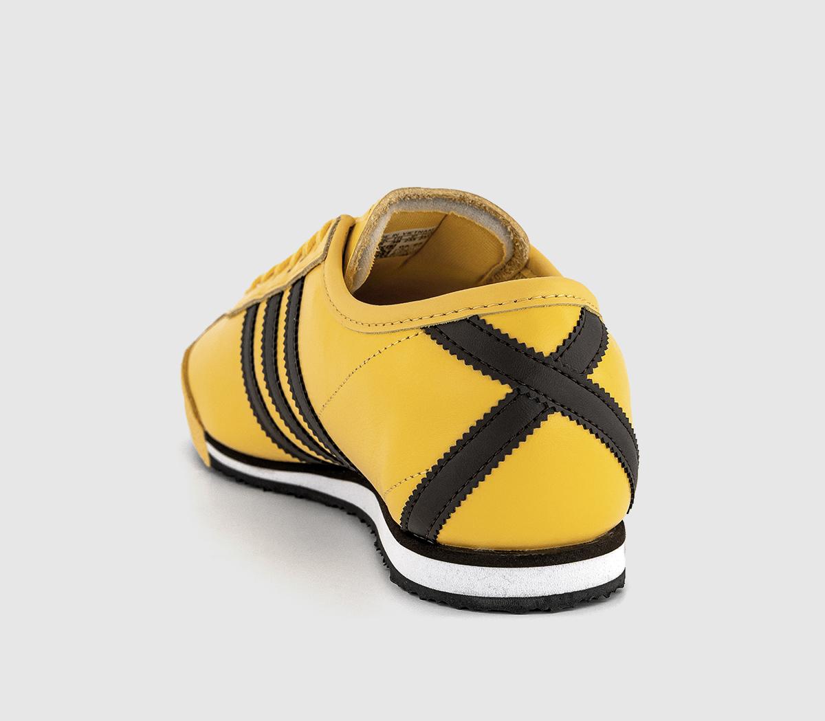 adidasItalia 70s TrainersSuper Yellow Dark Brown Black