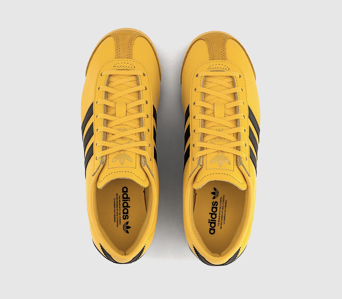 adidasItalia 70s TrainersSuper Yellow Dark Brown Black