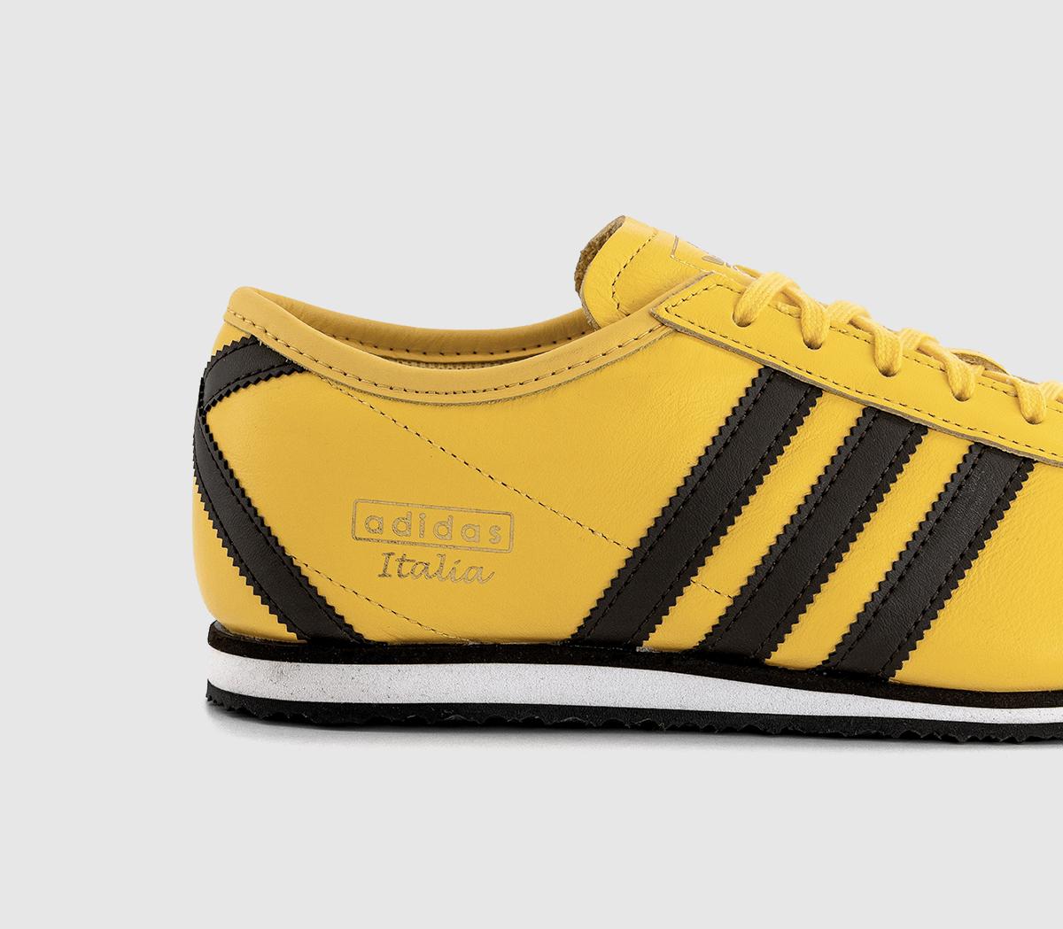 adidasItalia 70s TrainersSuper Yellow Dark Brown Black