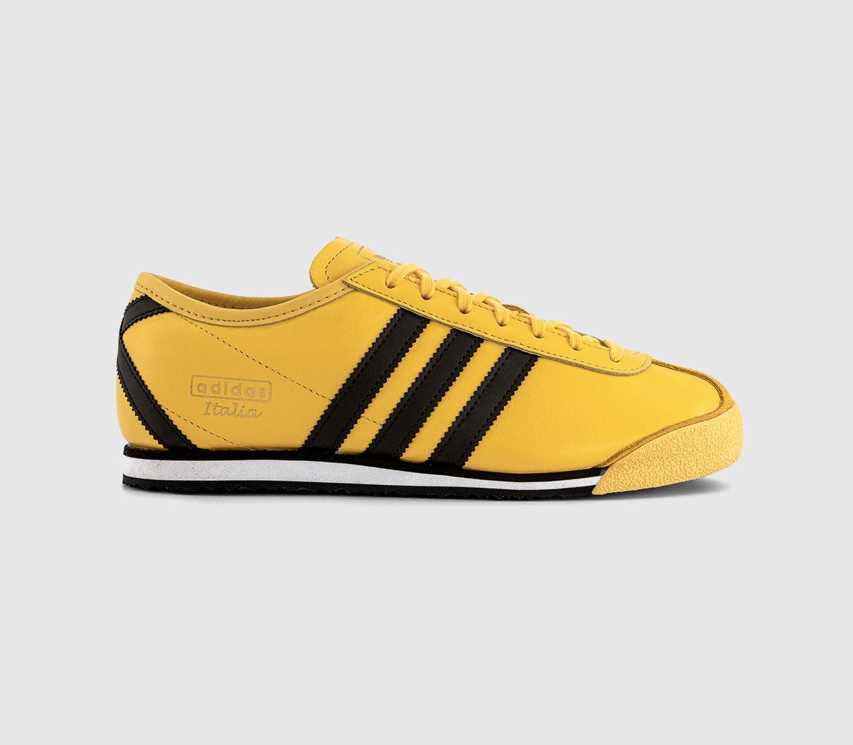 adidasItalia 70s TrainersSuper Yellow Dark Brown Black